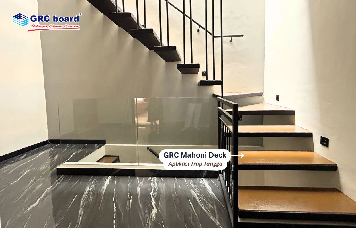 Trap Tangga GRC board Kuat dan Awet